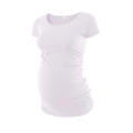 Women's  Maternity Block Tops short Sleeve T-Shirts Blouses For Breastfeeding friendly